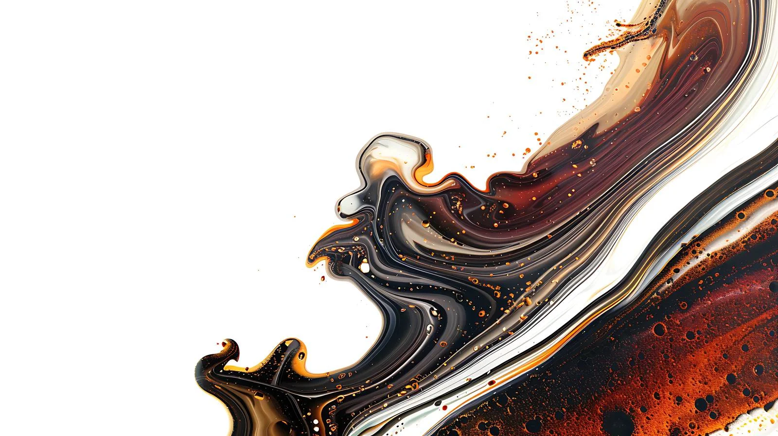 Mesmerizing Marbling of Motor Oil Abstract — free download from Dotvec