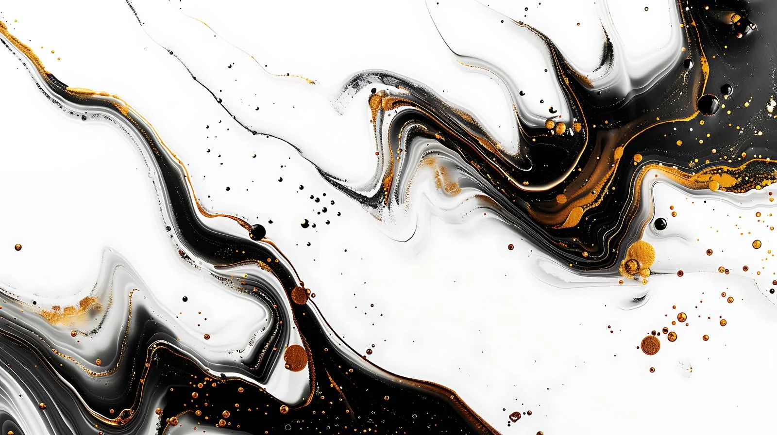 Ethereal Marbling of Motor Oil Abstract — free download from Dotvec