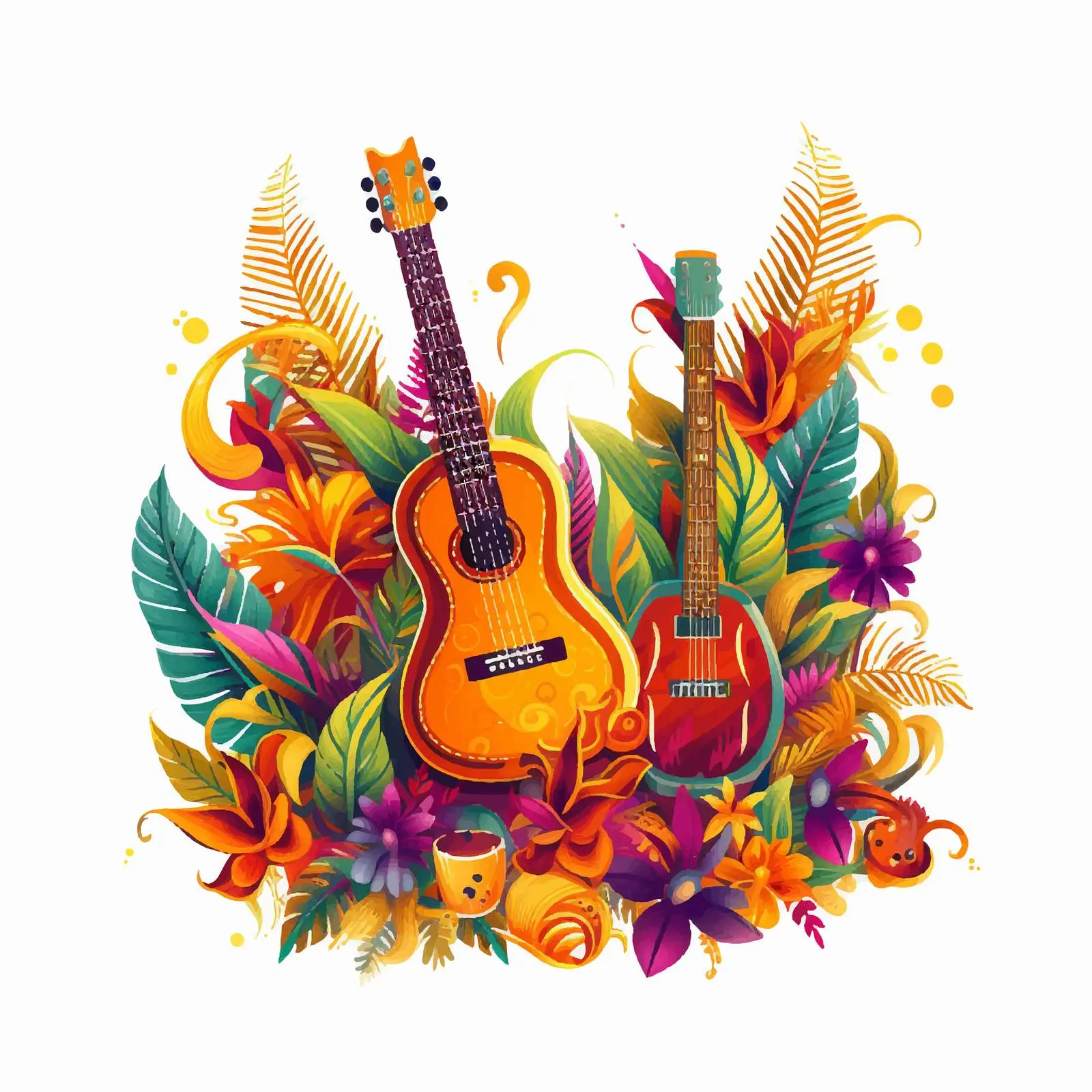 Mardi Gras Party Invitation and Poster Template — free download from Dotvec