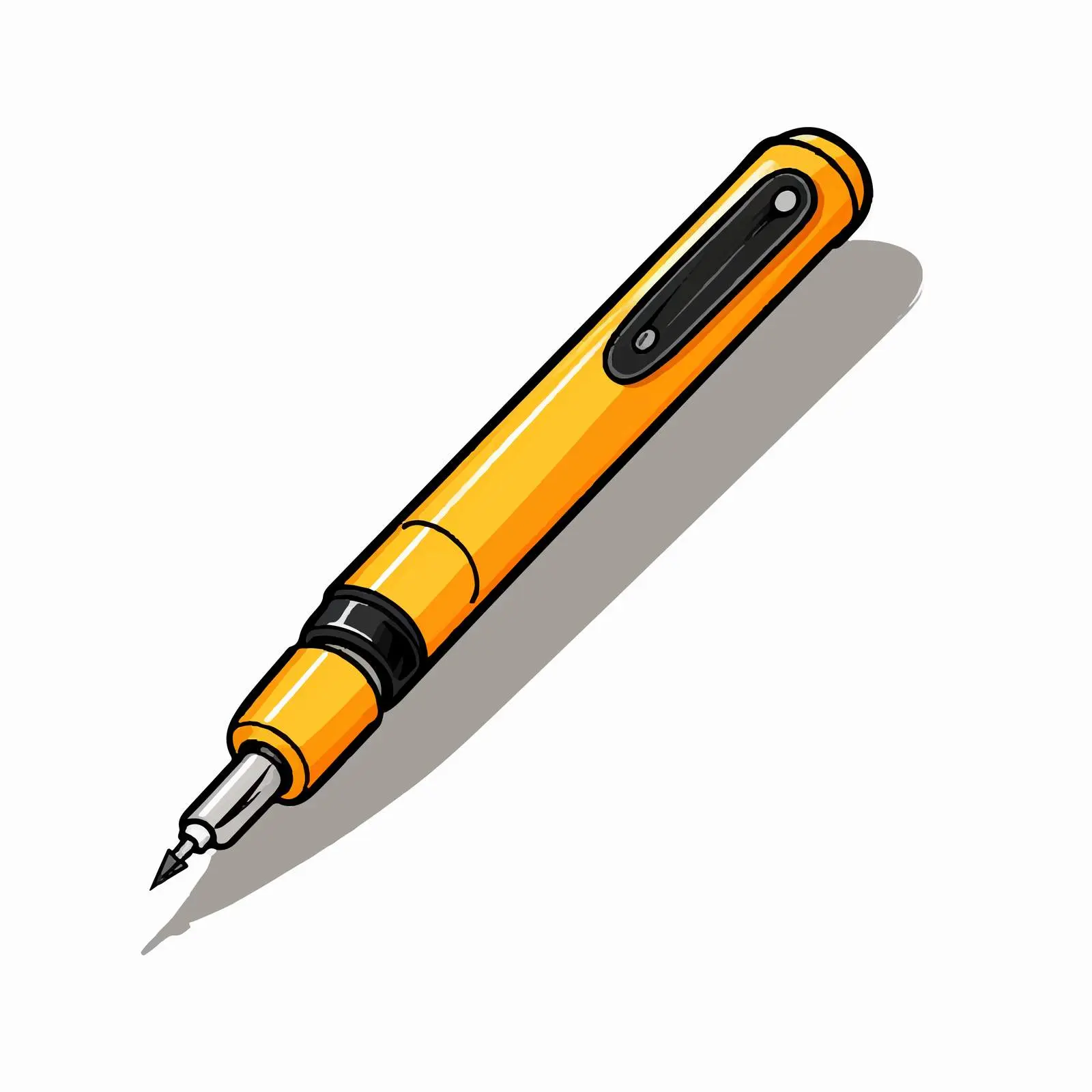 Cartoon Marker Vector Illustration Design — free download from Dotvec