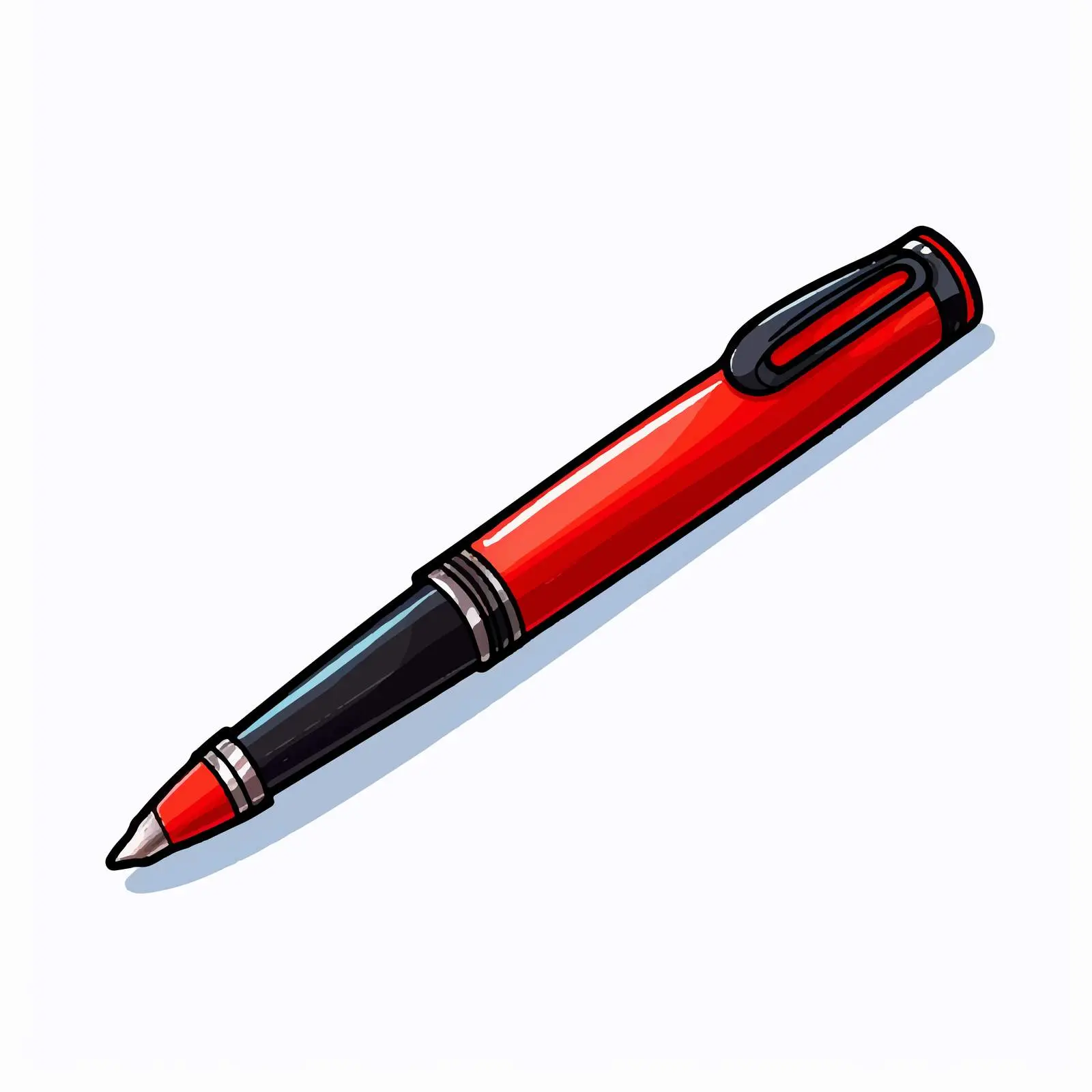 Cartoon Marker Vector Illustration — free download from Dotvec