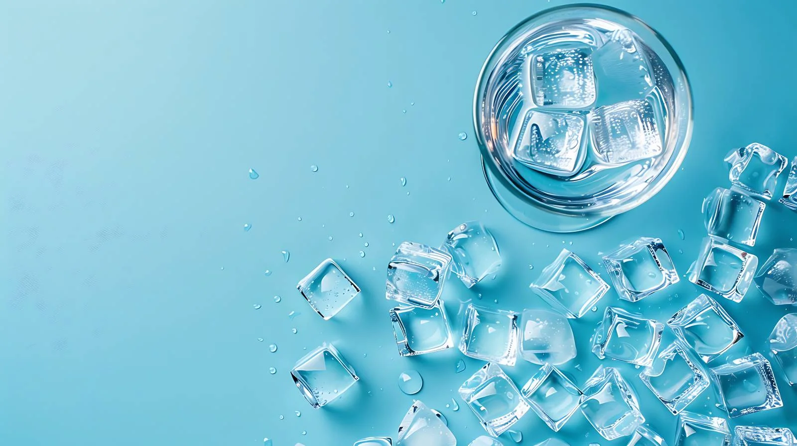 Elegant Martini Glass on Blue Background — free download from Dotvec