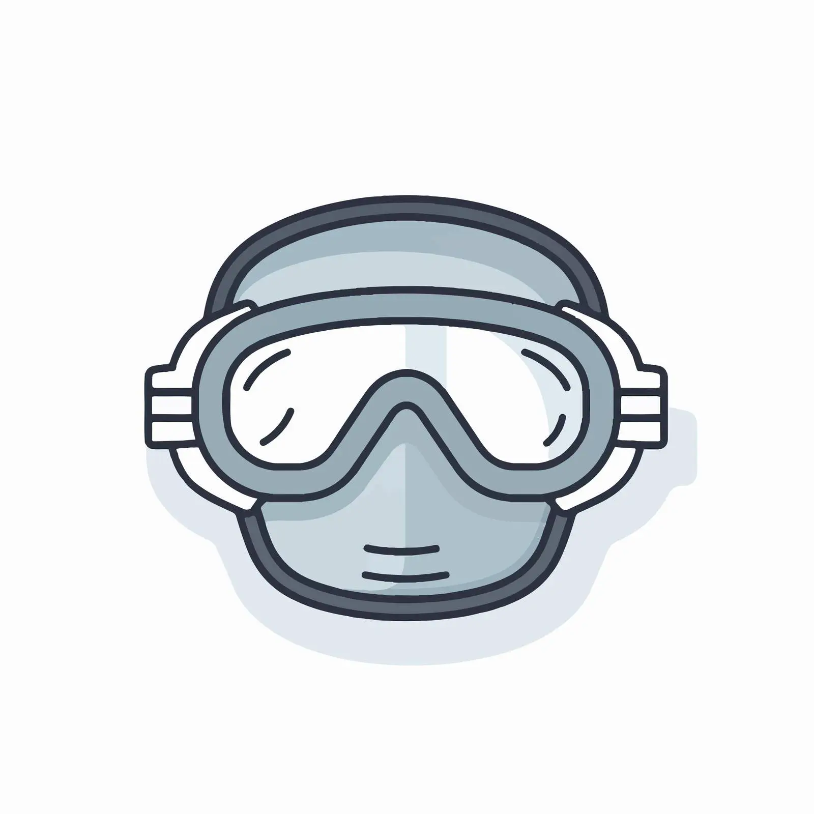 Mask Line Style Icon for Medical Care – free care vector image from Dotvec