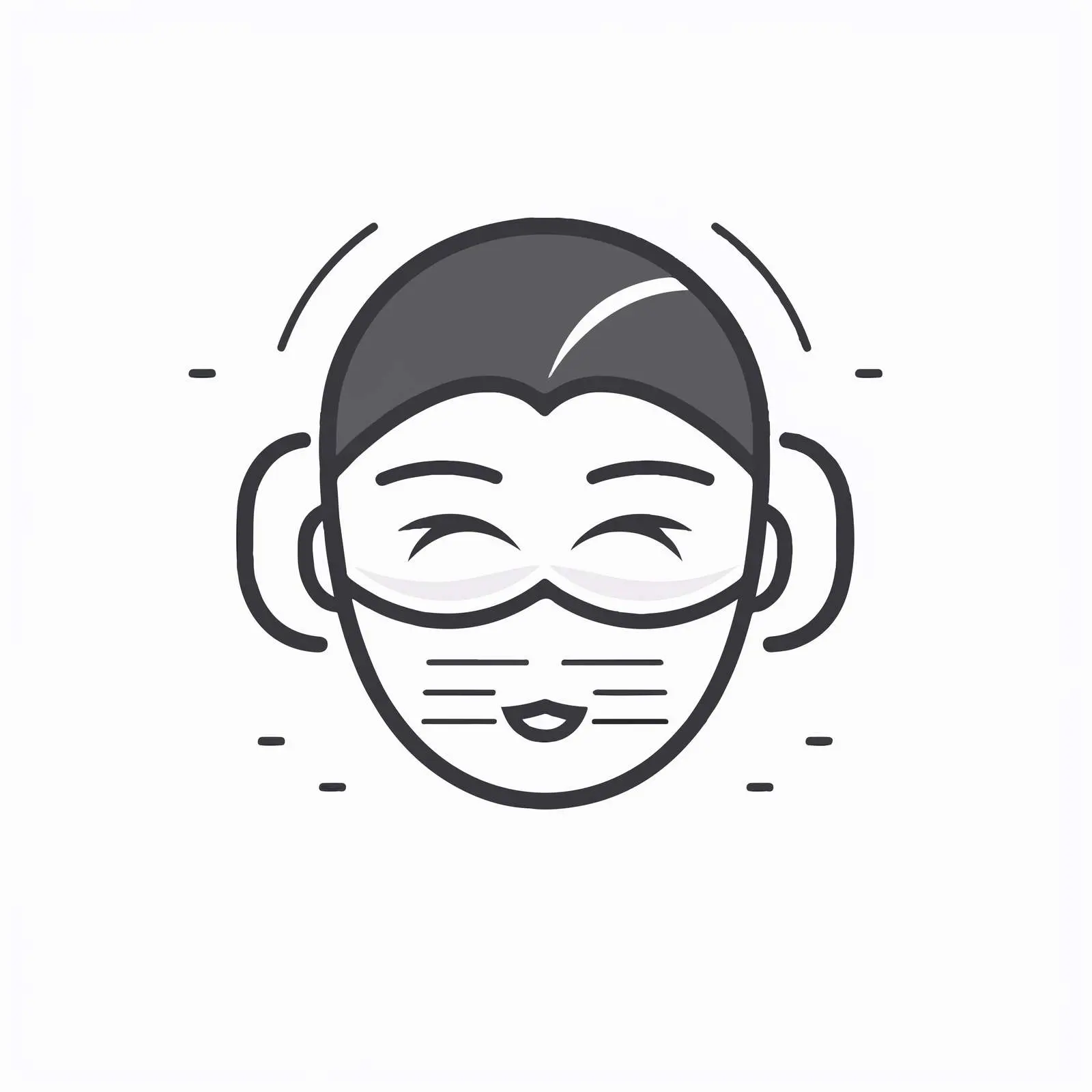 Medical Care Health Mask Icon Design – free healthcare illustration image from Dotvec