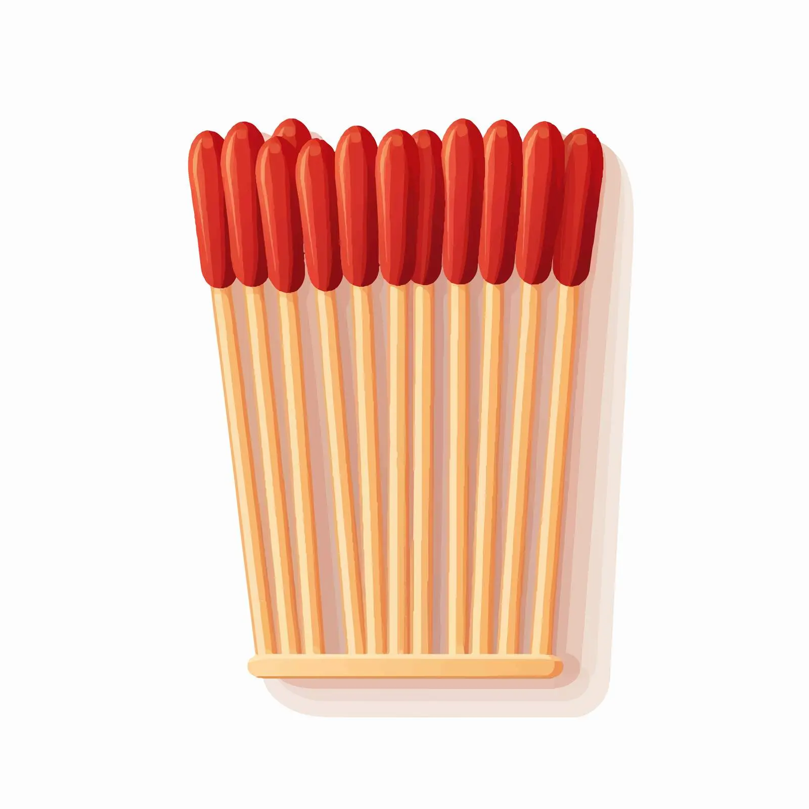 Isolated Vector Illustration of Matches on White Background — free download from Dotvec