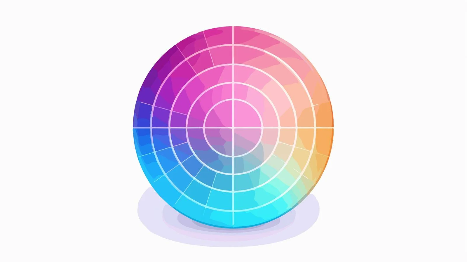 Math Circular Icon Gradient Finish — free download from Dotvec