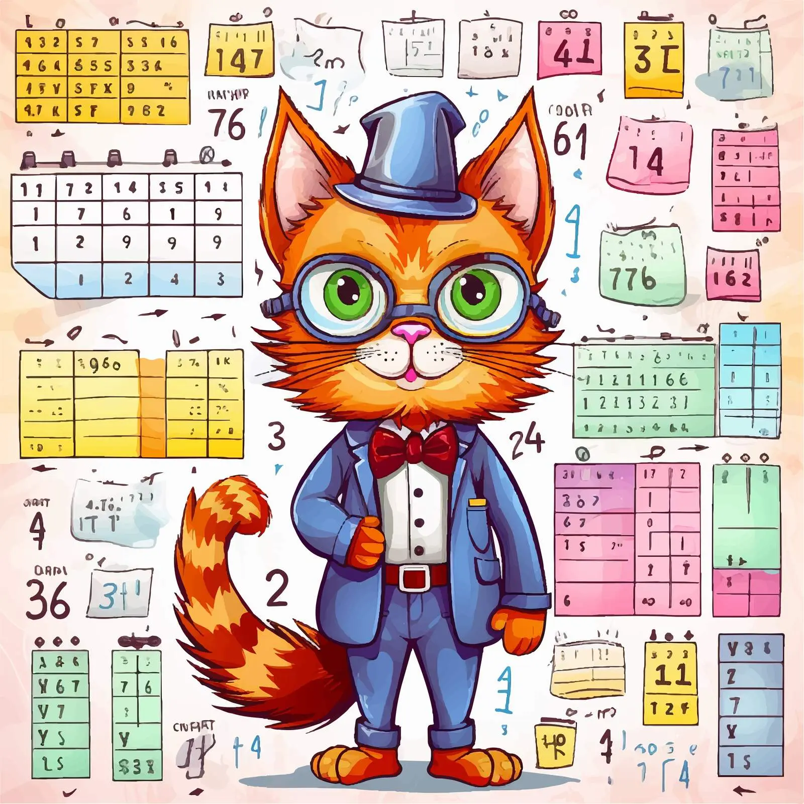 Multiplication Worksheet for Math Practice — free download from Dotvec