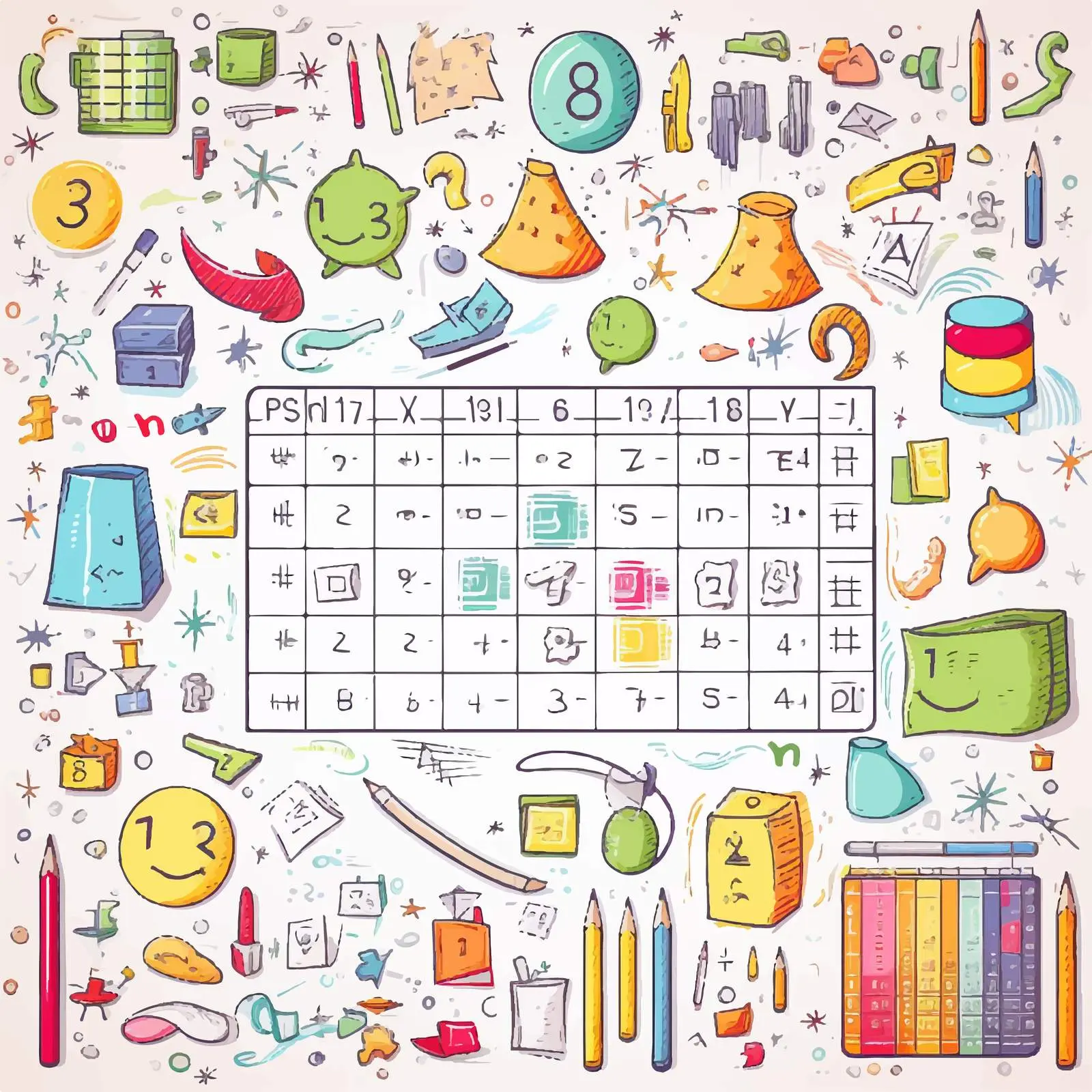 Multiplication Worksheet for Kids - Educational Resource – free numeracy skills image from Dotvec