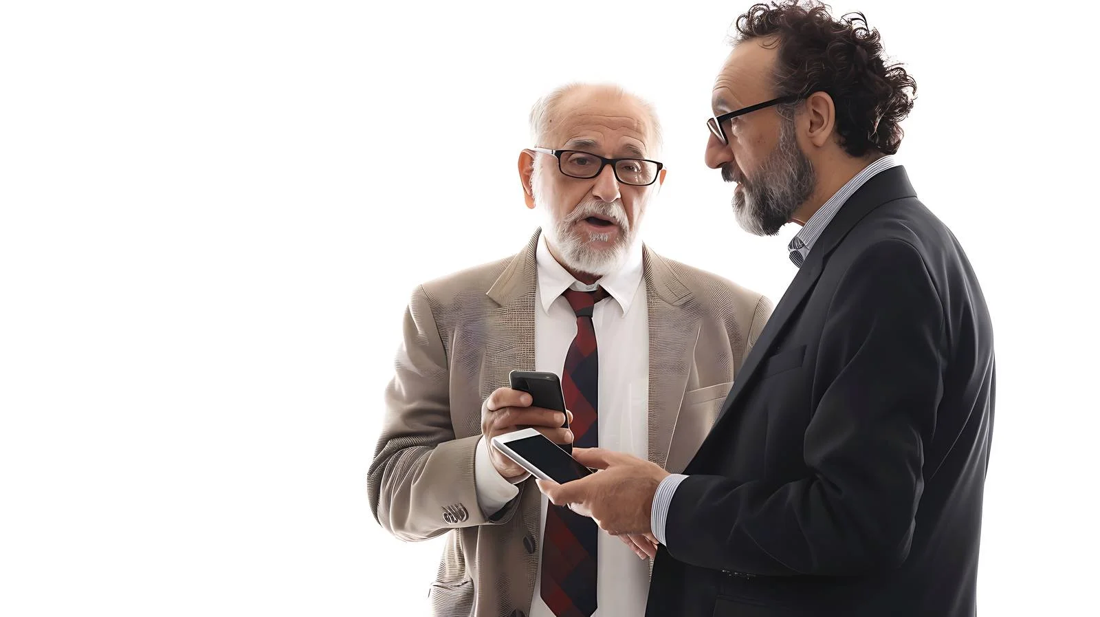 Professional Businessman Discussing with Smartphone — free download from Dotvec