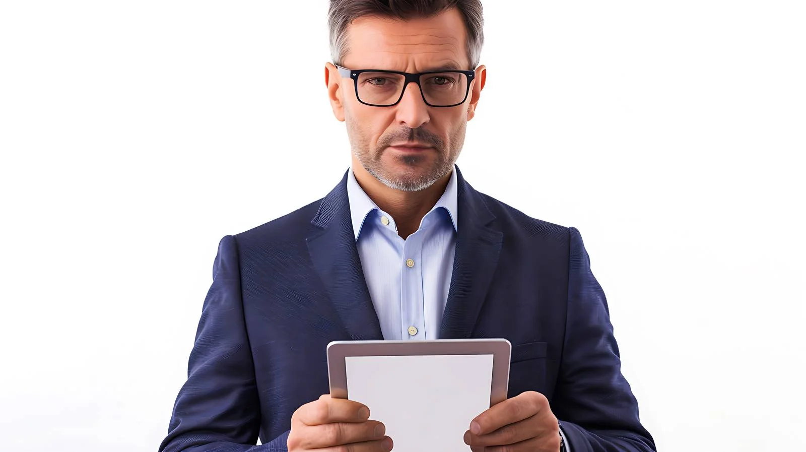 Senior Businessman Using Digital Device — free download from Dotvec