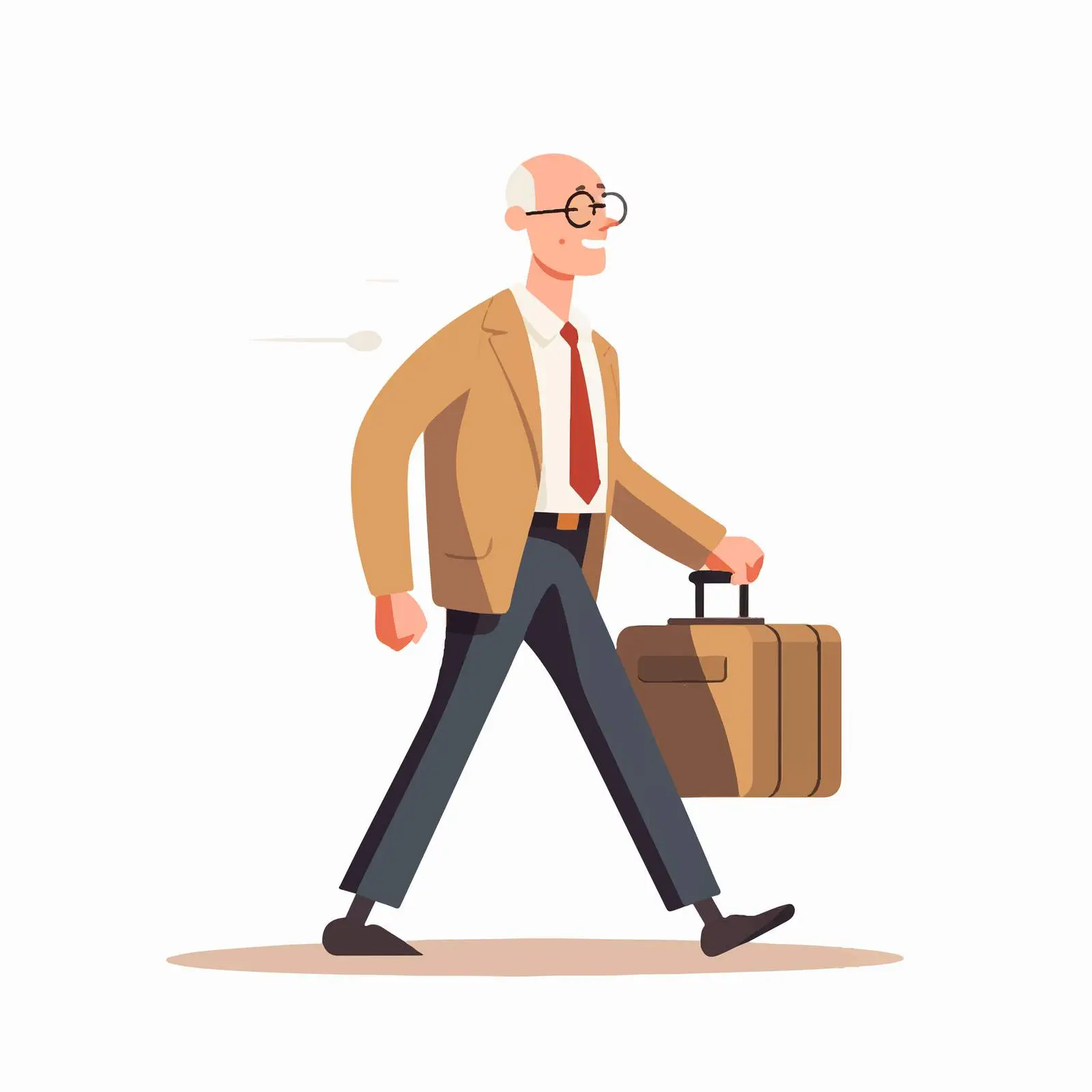 Mature Man in Business Attire with Brie Cheese — free download from Dotvec