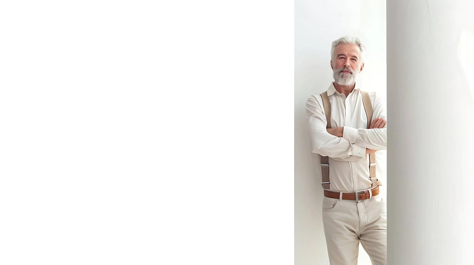 Confident Mature Man in Loft Setting — free download from Dotvec