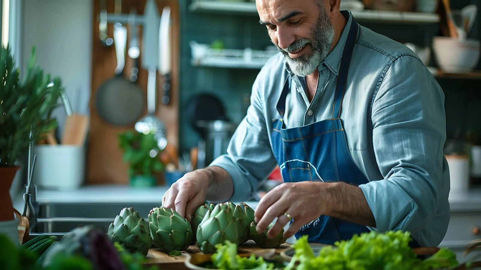 Cooking Fresh Artichokes at Home — free download from Dotvec