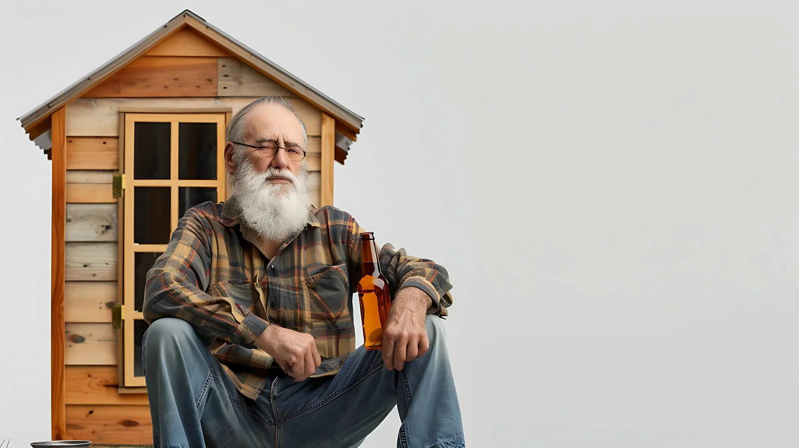 Man Enjoying Beer Outdoors — free download from Dotvec