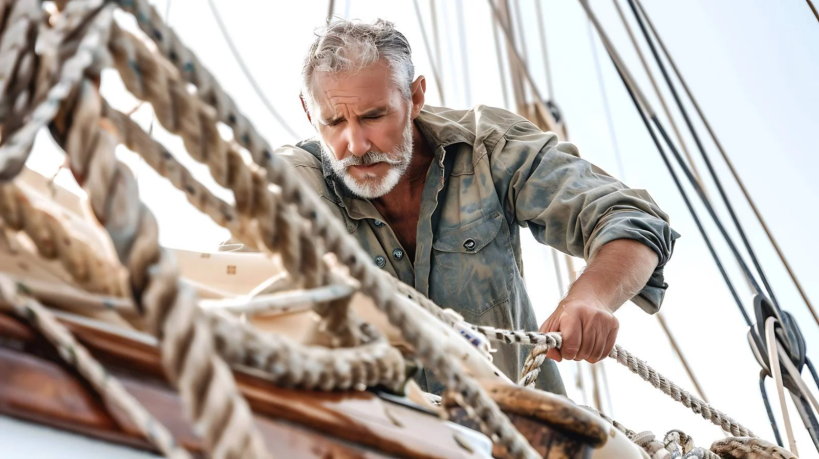 Sailing Boat Ropes Handling — free download from Dotvec