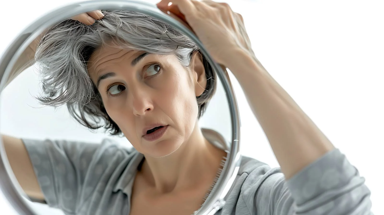 Self Haircut Reflection — free download from Dotvec