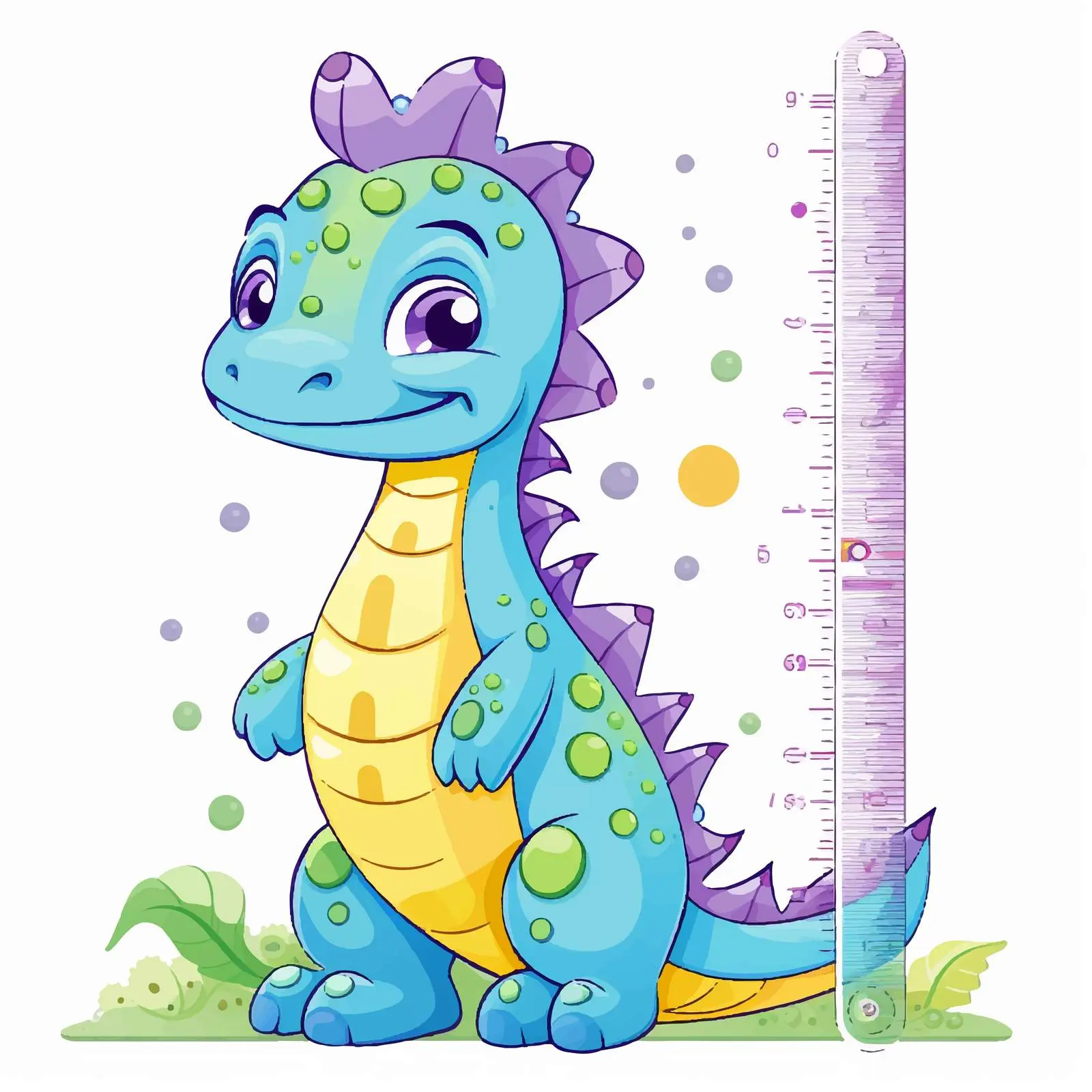 Measuring Length in Centimeters with Ruler – free mathematics image from Dotvec
