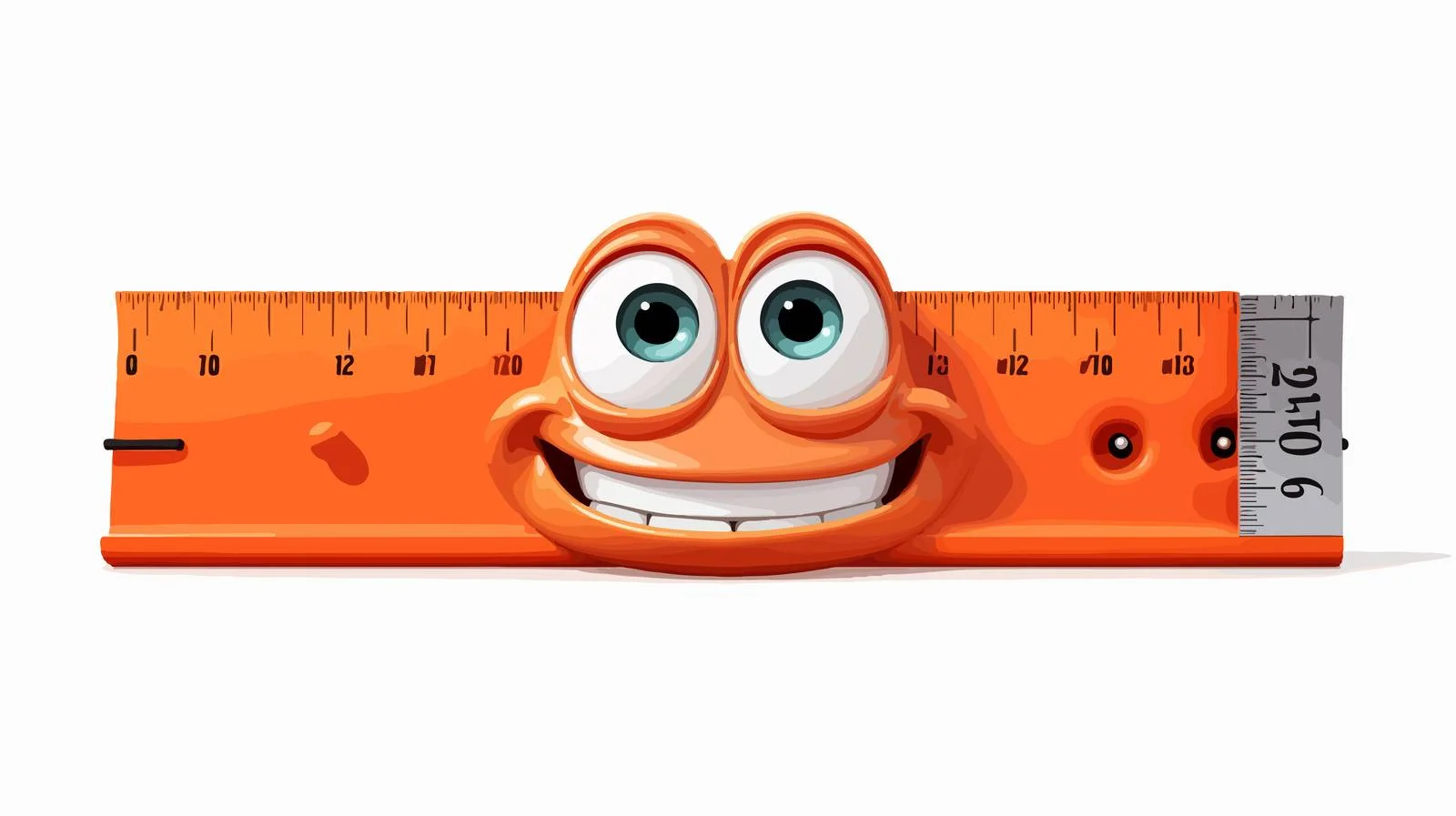 Cartoon Measuring Ruler Character — free download from Dotvec