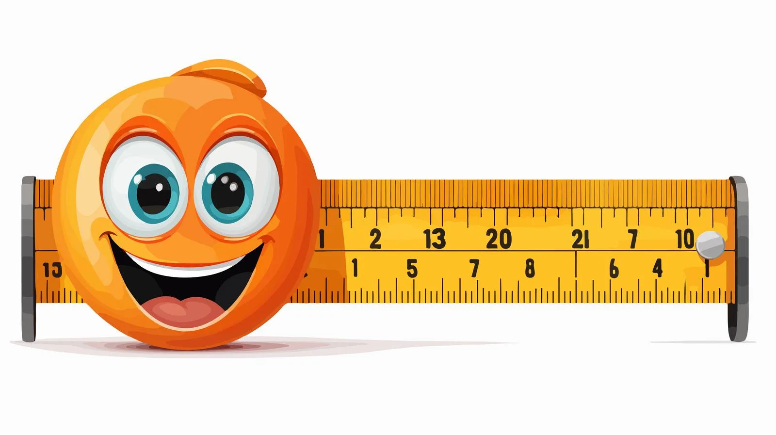 Ruler Cartoon Character Stock Vector — free download from Dotvec