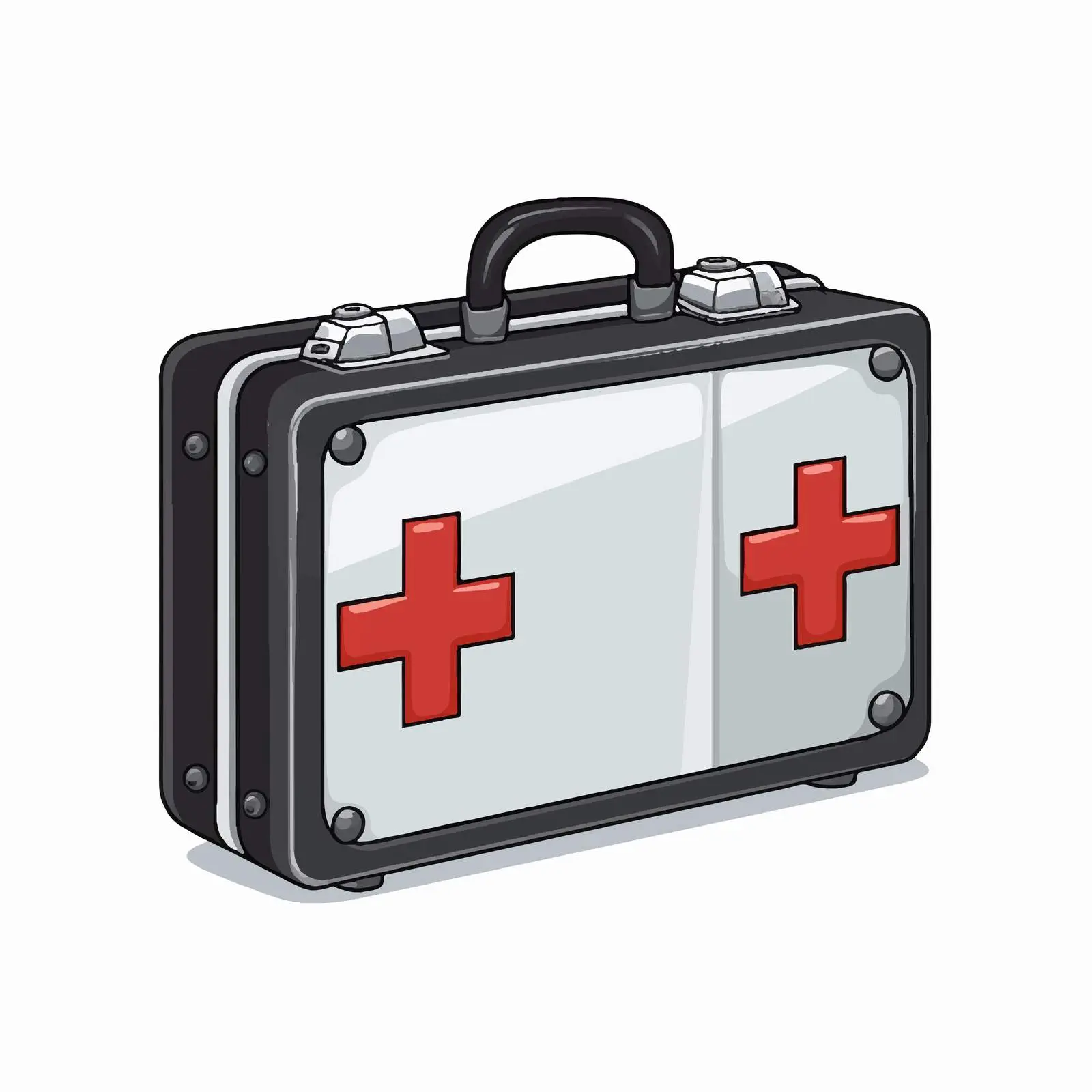 Isolated Medical First Aid Suitcase Icon – free prepared image from Dotvec
