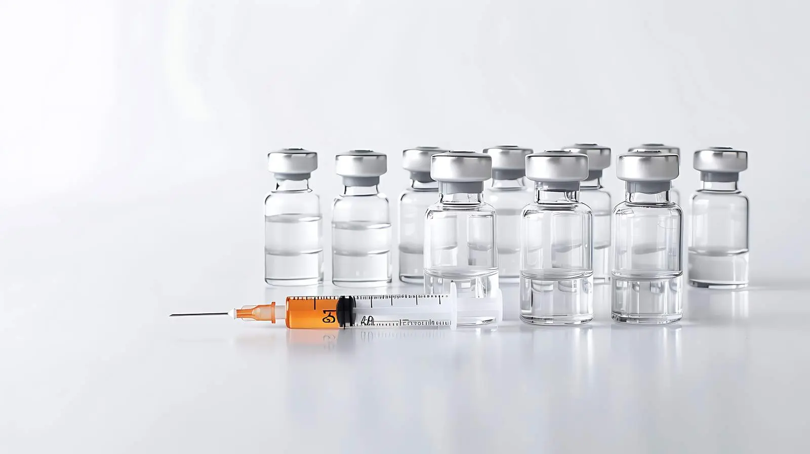 Medical Vials and Syringe for Vaccination – free patient safety image from Dotvec