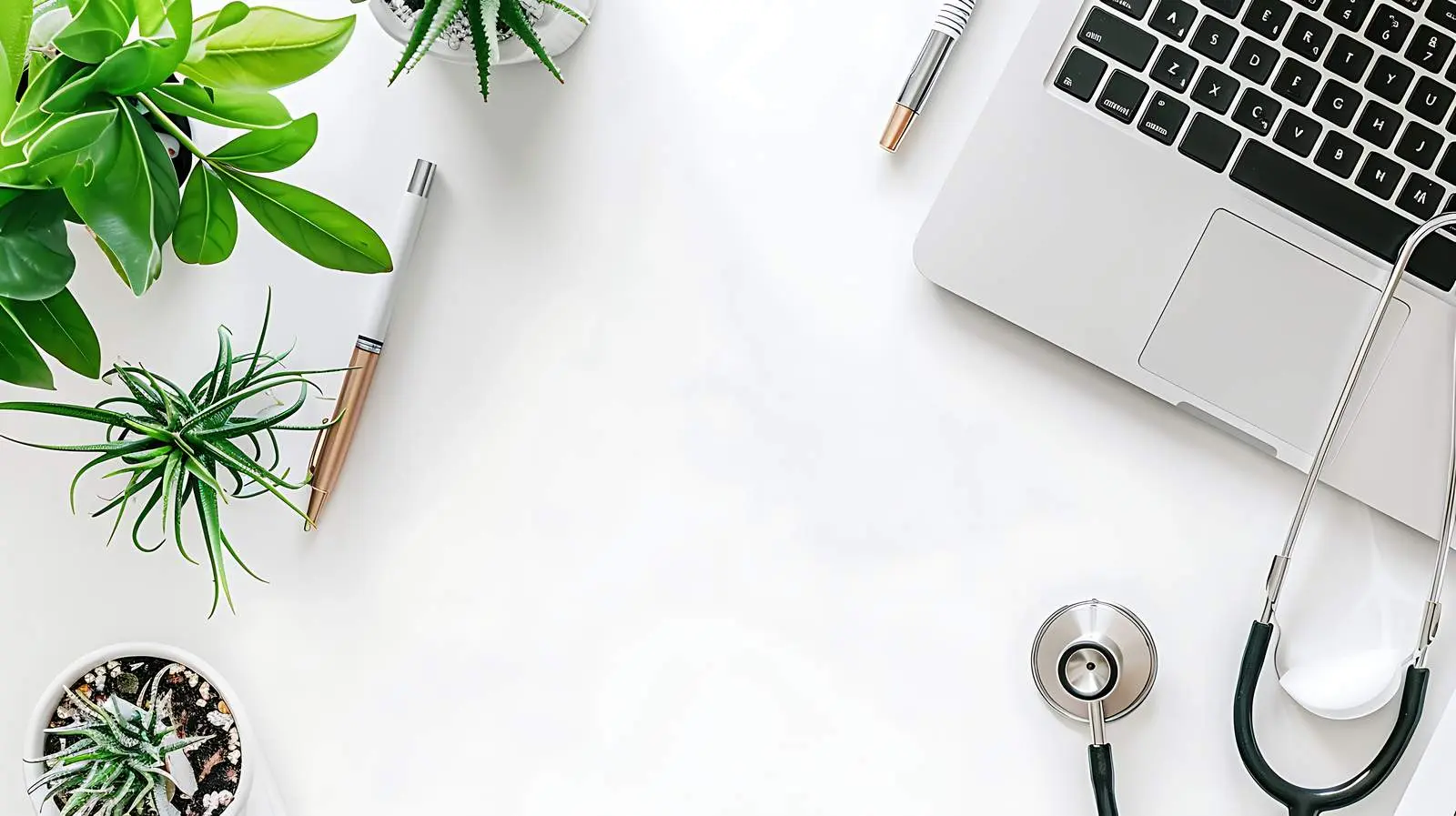 Stethoscope and Medical Preparations on Office Table — free download from Dotvec