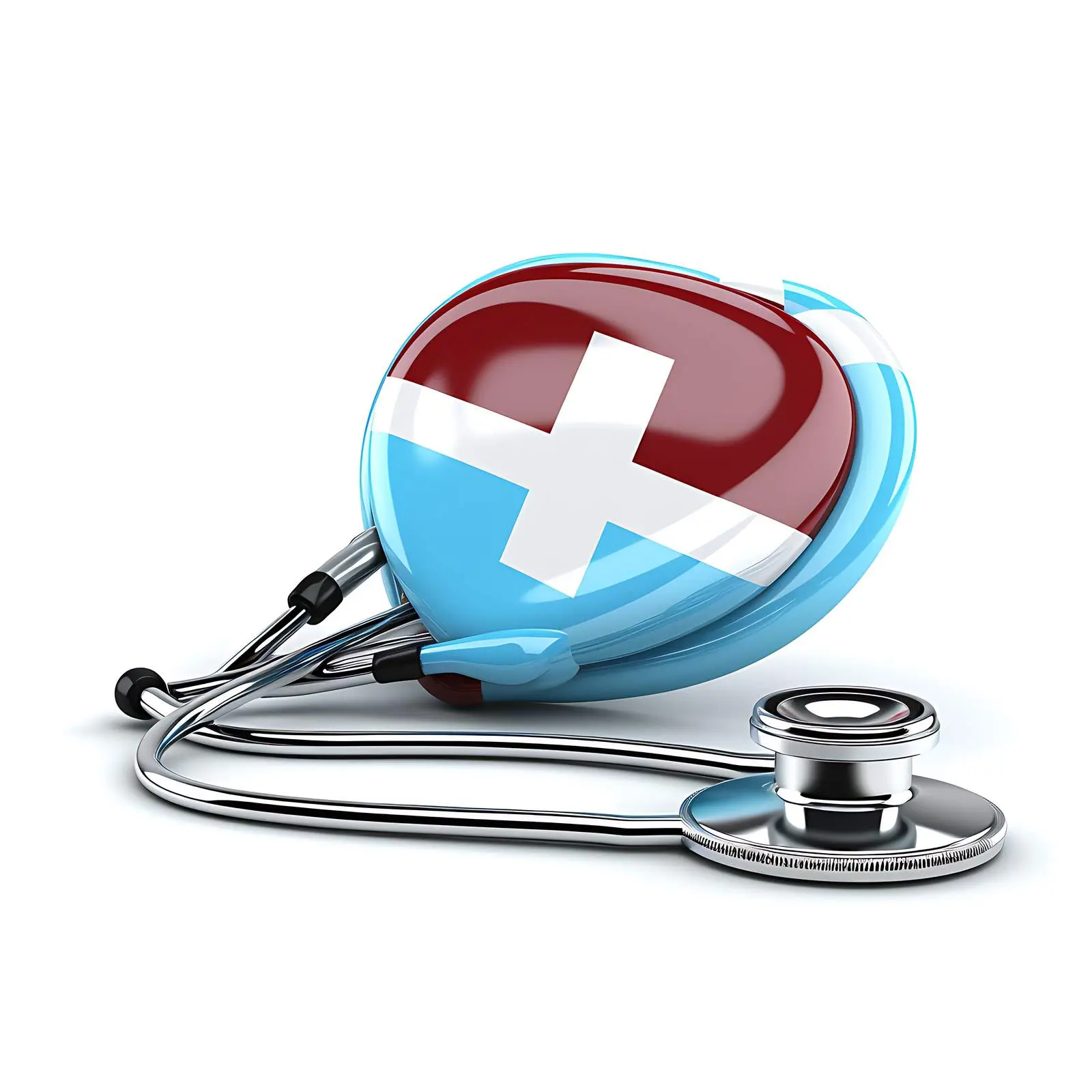 Colorful Medical Elements Inspired by National Flags – free artistic interpretation image from Dotvec