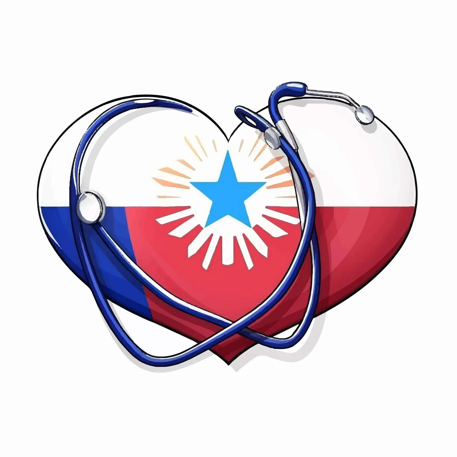 Medicine Elements in National Flag Colors — free download from Dotvec