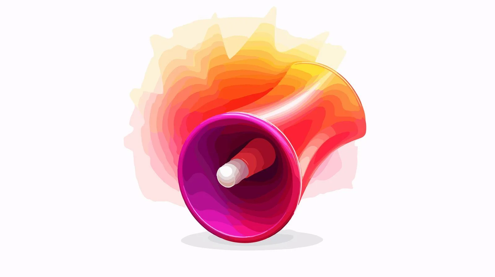 Product Promotion Alert Announcement through Megaphone — free download from Dotvec