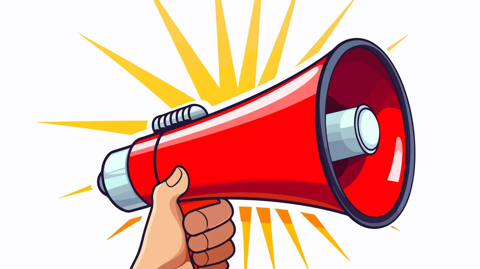 Professional Megaphone Graphic Design — free download from Dotvec