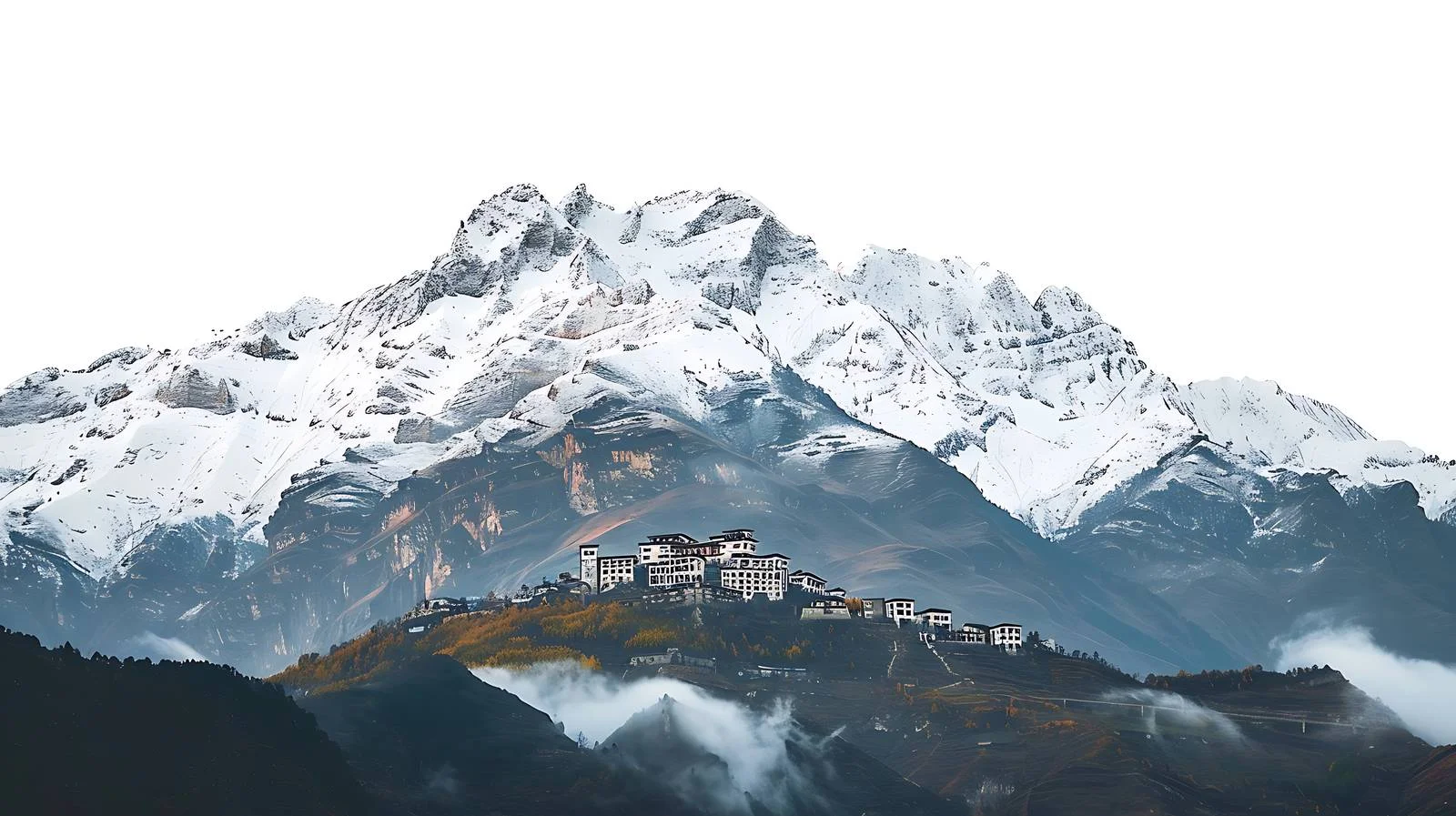 Majestic Meili Snow Mountain Yunnan View — free download from Dotvec