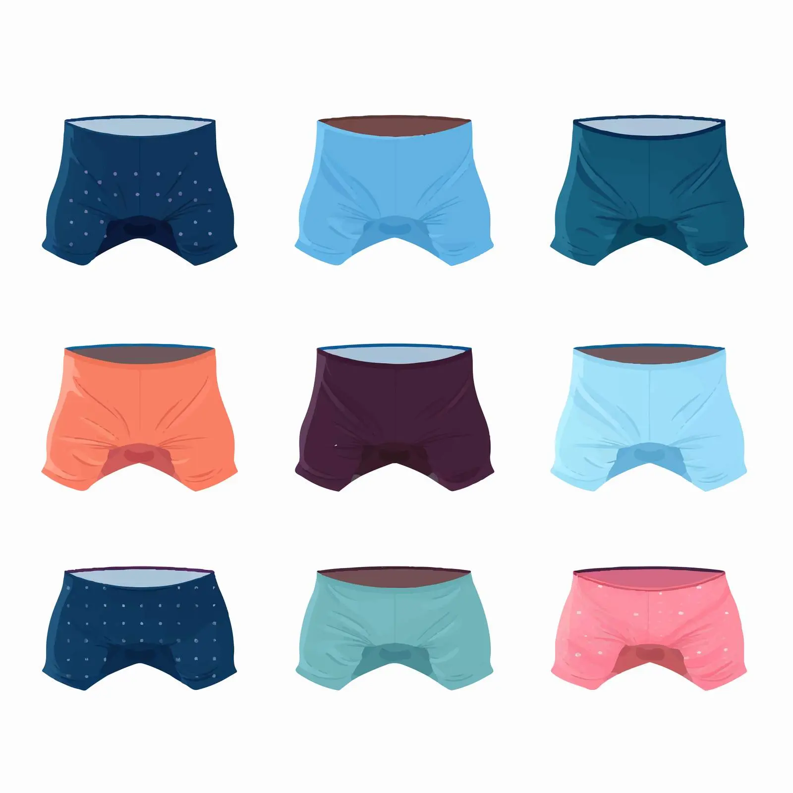 Low Rise Men's Briefs Vector Illustration — free download from Dotvec