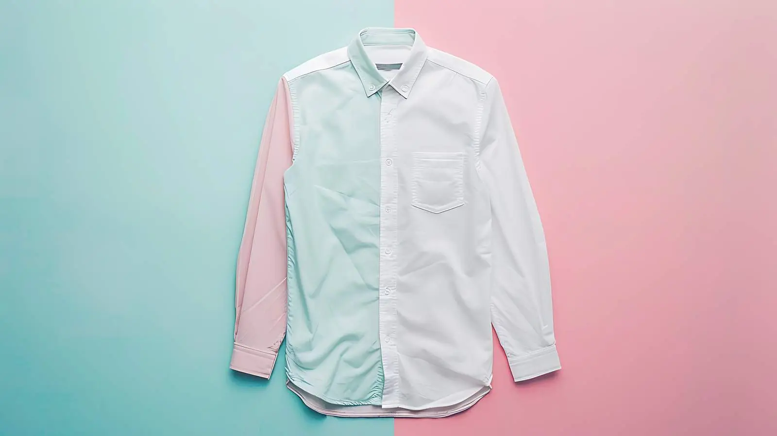 Men's Shirt on Pastel Background Flat Lay — free download from Dotvec