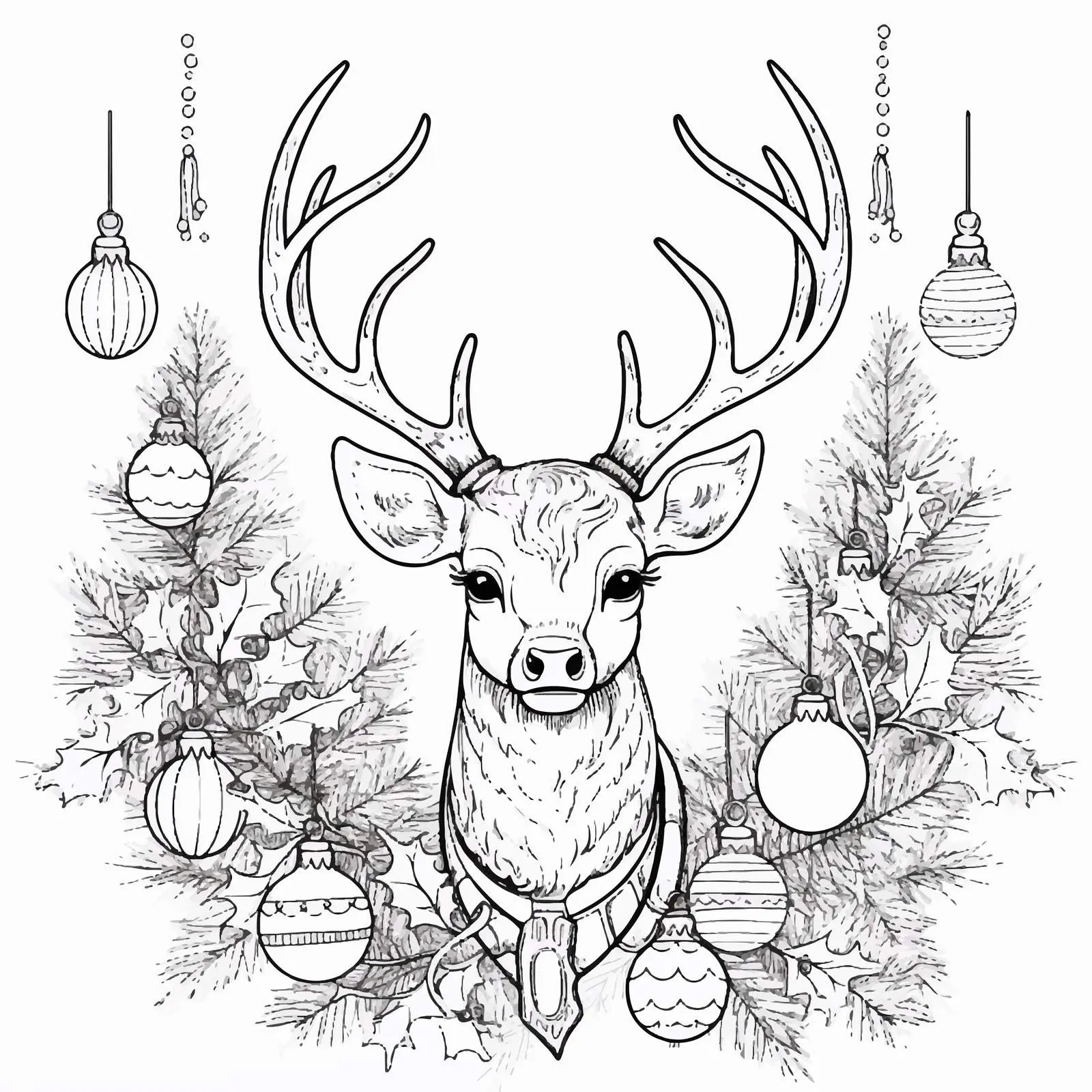 Christmas and New Year Greeting Card Template — free download from Dotvec