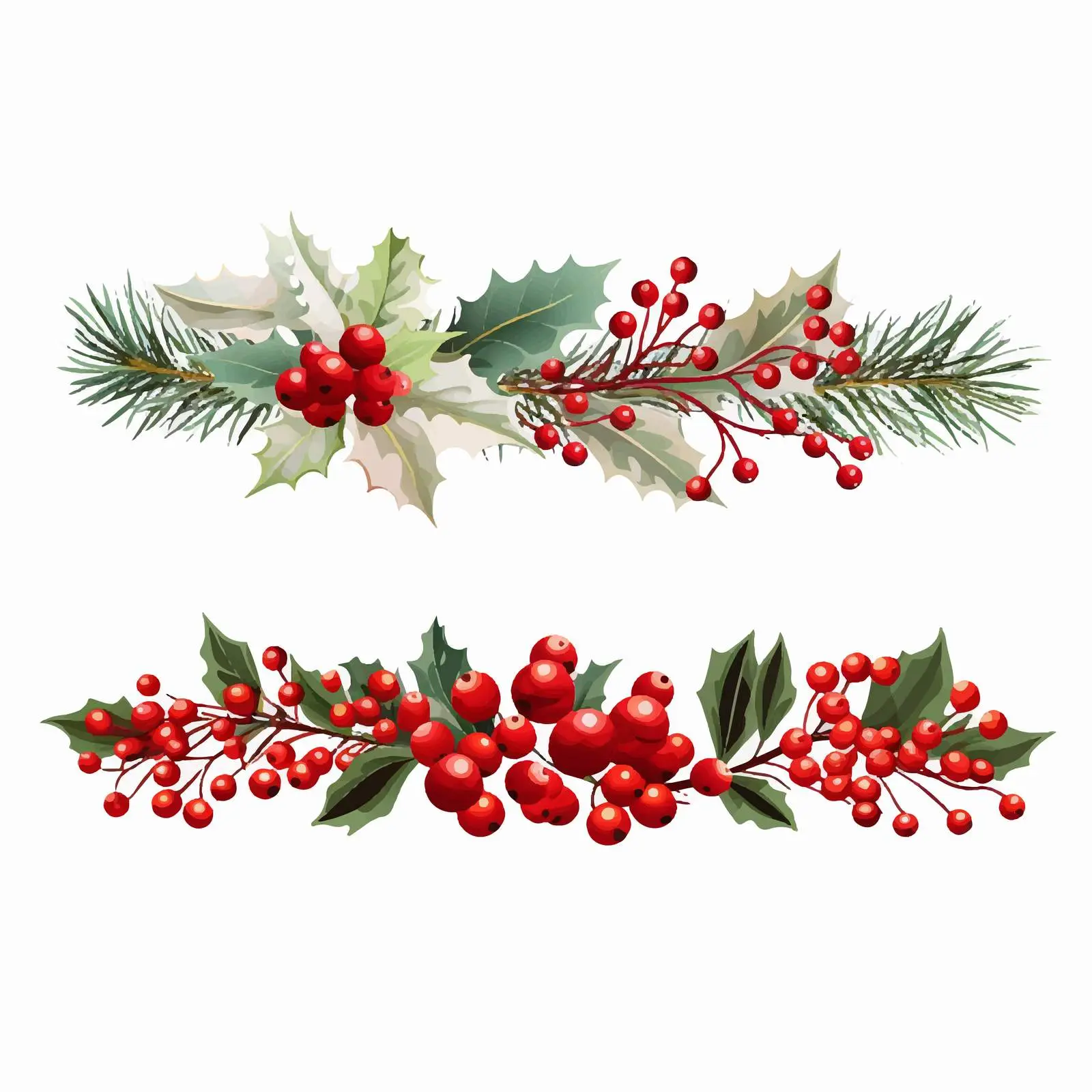 Festive Christmas and New Year Vector Collection — free download from Dotvec