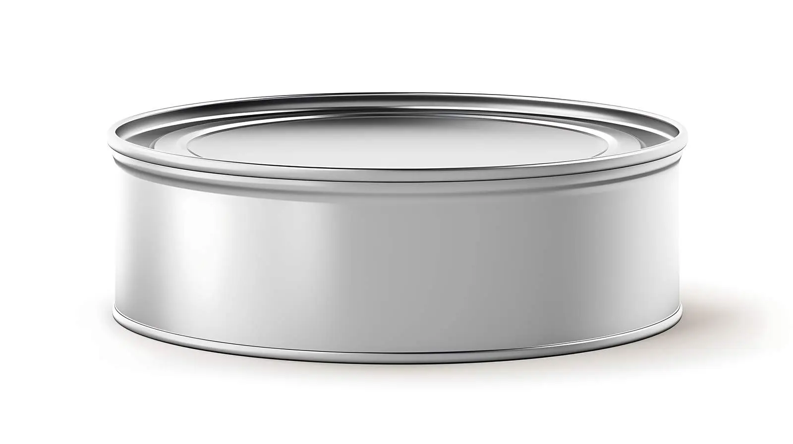 Metal Can Bottom View Packaging — free download from Dotvec
