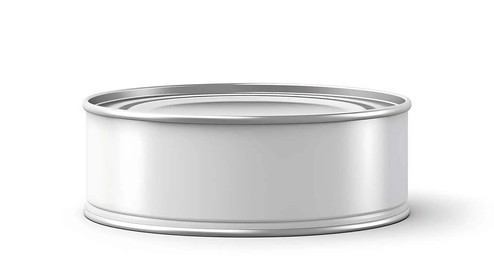 Metal Can Bottom View — free download from Dotvec