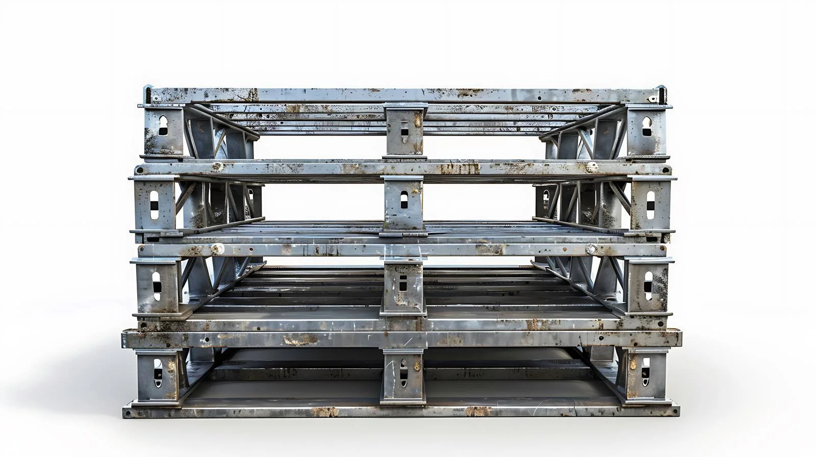 Stacked Metal Stage Parts Image — free download from Dotvec
