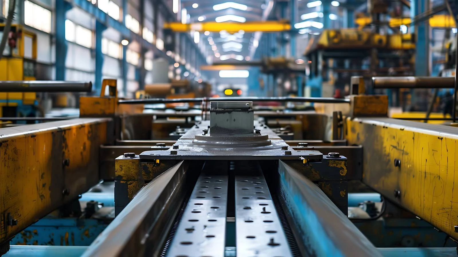 Advanced Metal Forming Machine in Operation — free download from Dotvec