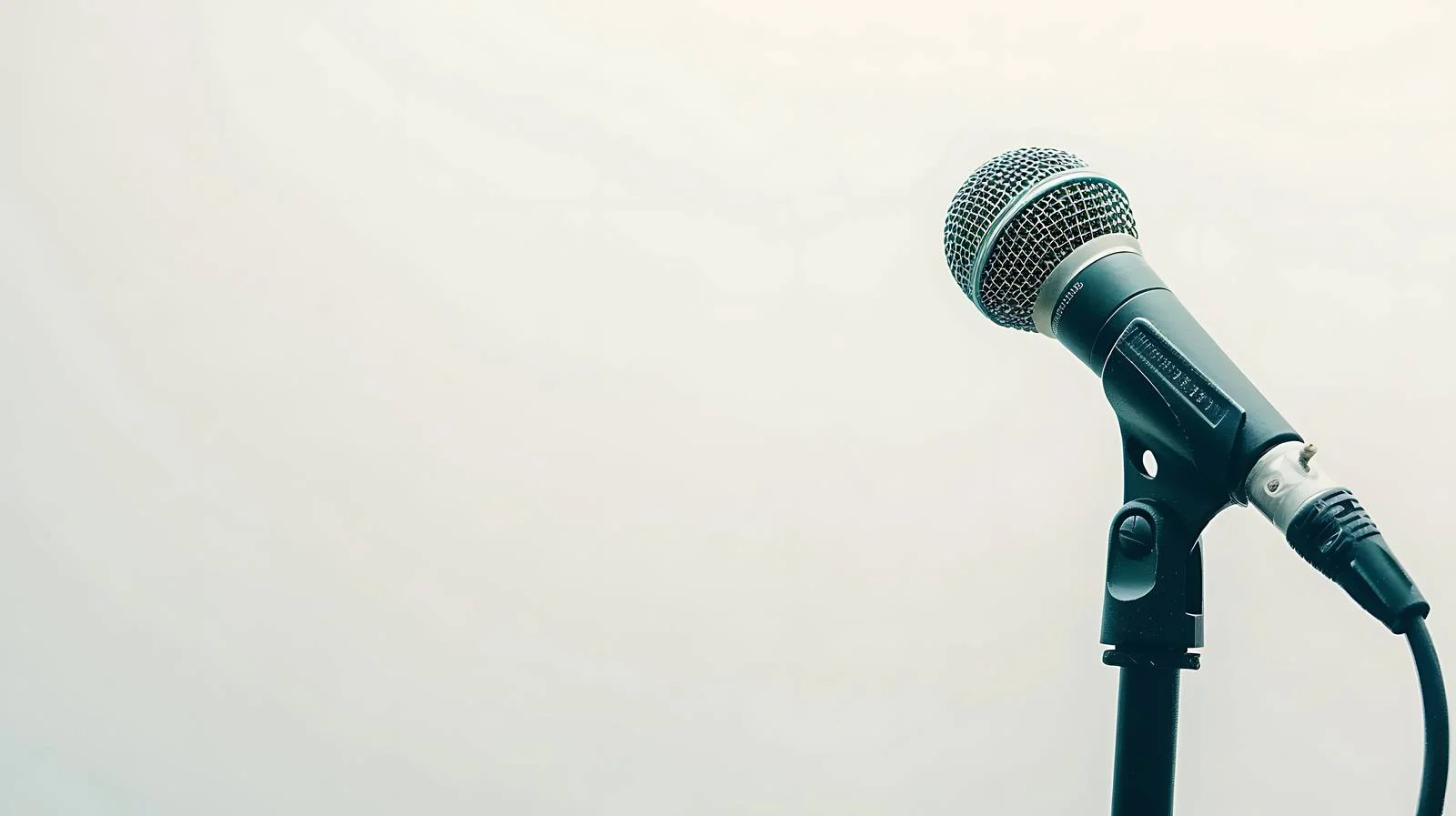 Detailed Mic Close-Up for Music Visuals — free download from Dotvec