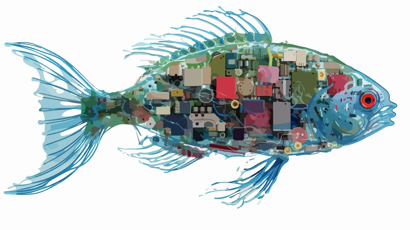 Marine Plastic Circuits — free download from Dotvec