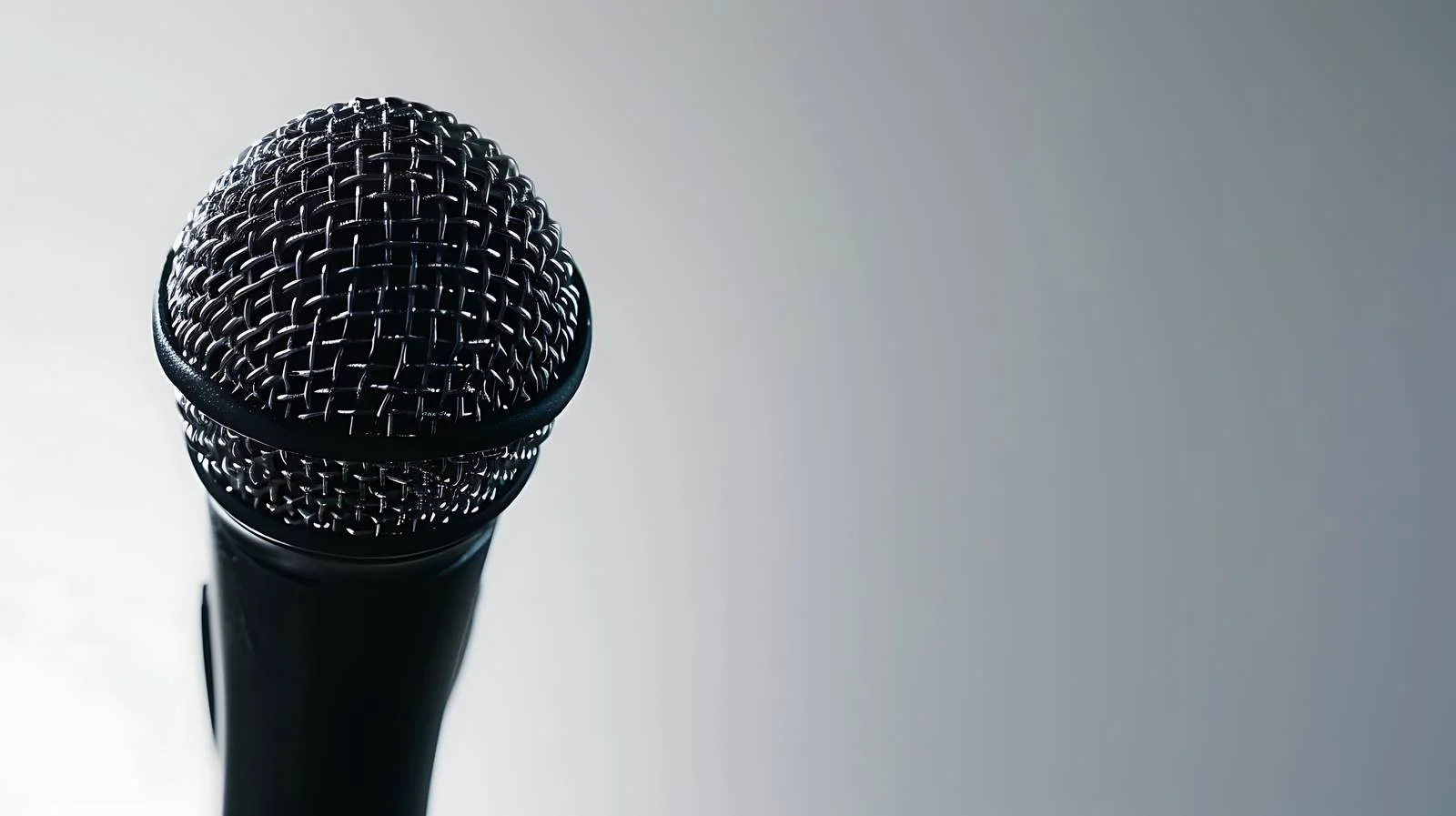 Vibrant Microphone Close-up at Karaoke Night — free download from Dotvec