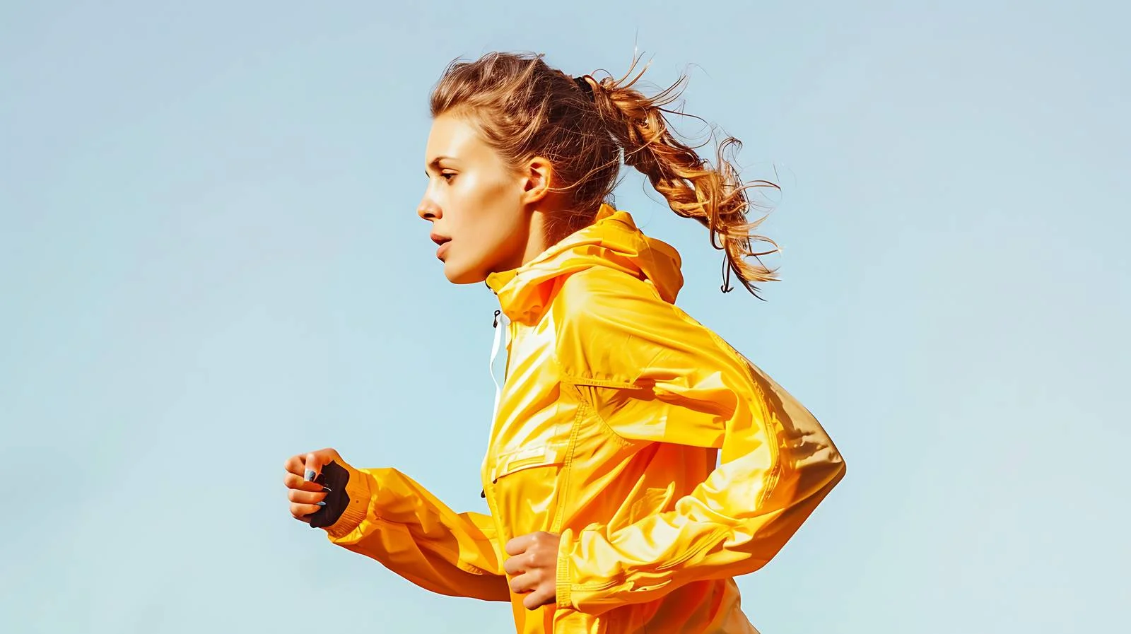 Active Woman Jogging on City Street — free download from Dotvec