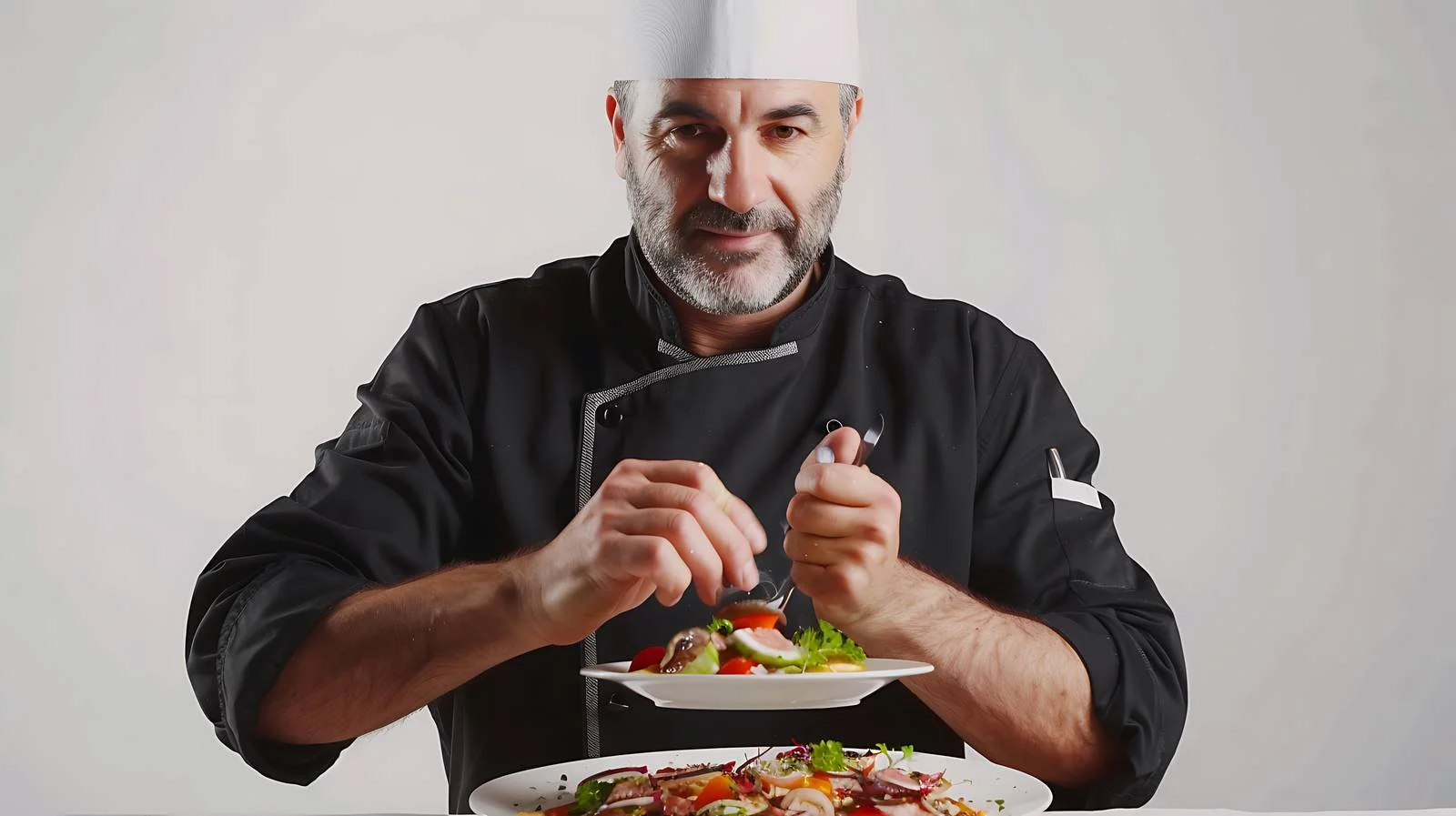 Chef Cooking Delicious Food — free download from Dotvec