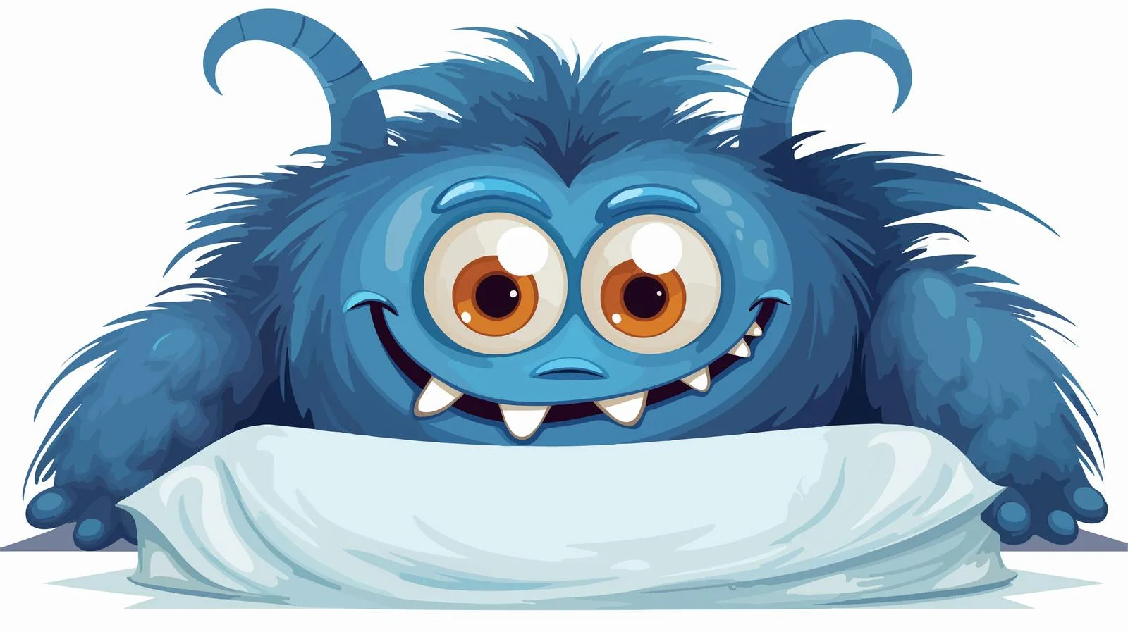Midnight Monster Cartoon Vector — free download from Dotvec