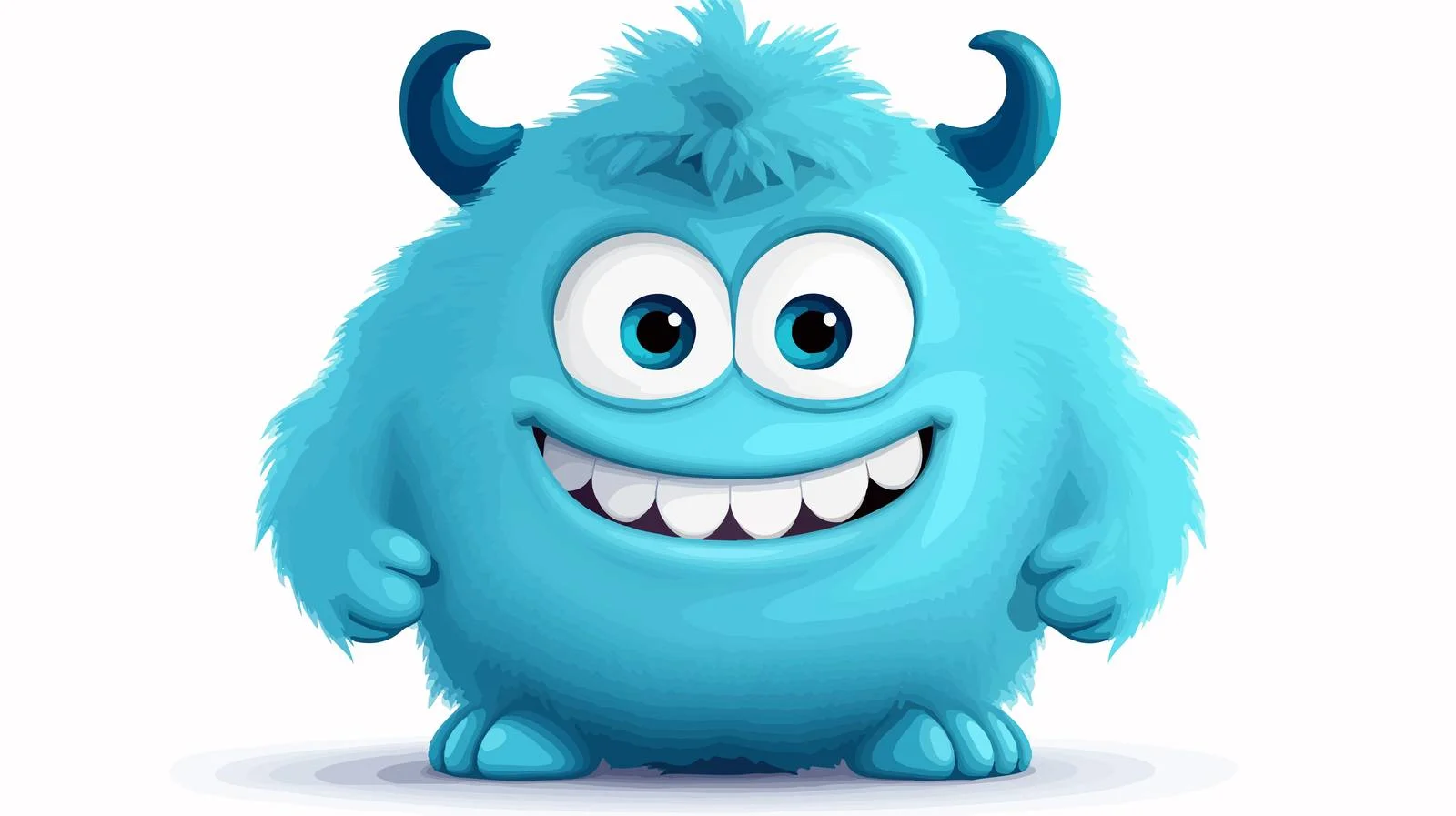 Midnight Monster Cartoon Vector Illustration — free download from Dotvec