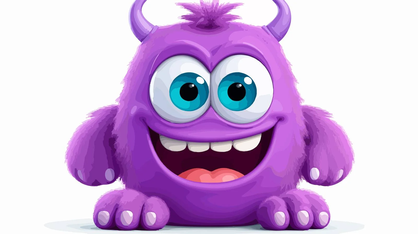 Midnight Monster Cartoon Vector Illustration — free download from Dotvec