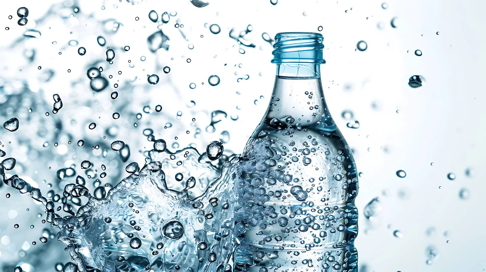 Pure Mineral Water on White Background — free download from Dotvec