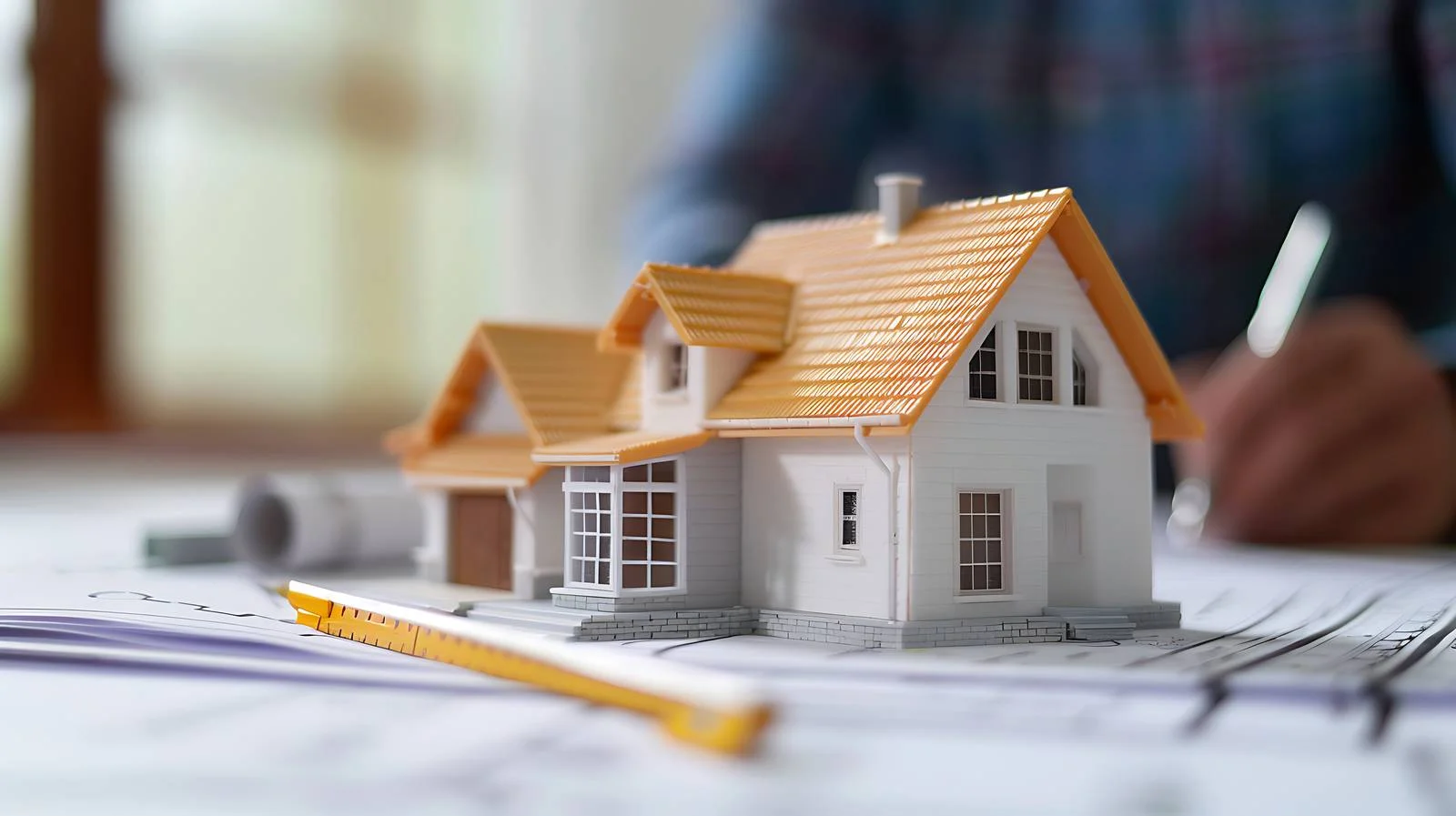 Architectural Model in Engineer's Office — free download from Dotvec