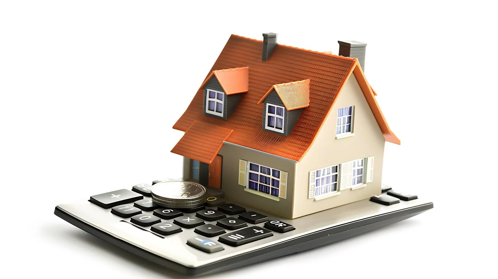 Cost Estimation Tool with Miniature House — free download from Dotvec